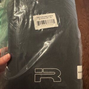 Rogue Black and Silver Knee Sleeve